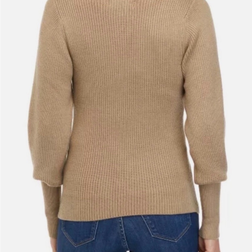 Philosophy Split Neck Balloon Sleeve Sweater - image 5